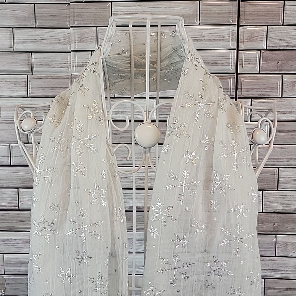 Lavello snowflake scarf One Size - Picture 2 of 9